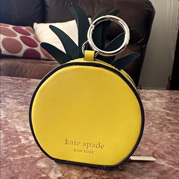 Kate Spade Pineapple coin pouch - Picture 6 of 13